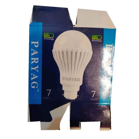 Paryag Printed Led Bulb Box At Piece New Delhi Id