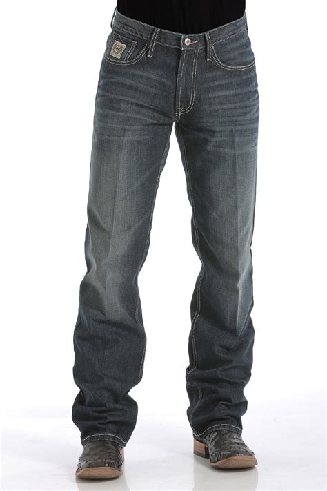 Cinch Jeans Mens Relaxed Fit White Label Dark Stone