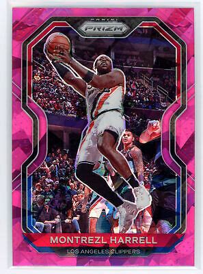 Montrezl Harrell Panini Prizm Pink Cracked Ice Sp Clippers