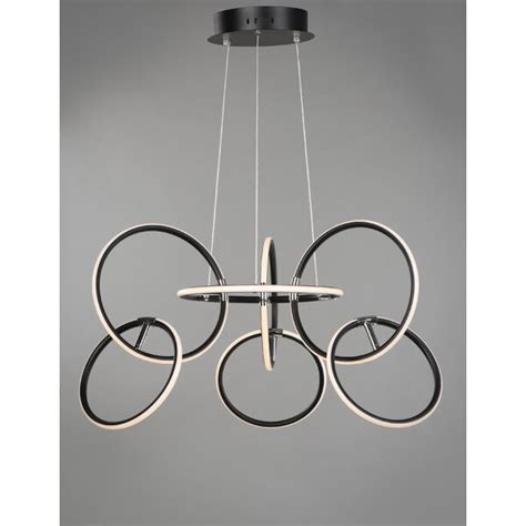 Orren Ellis Edford Light Led Unique Statement Geometric Chandelier