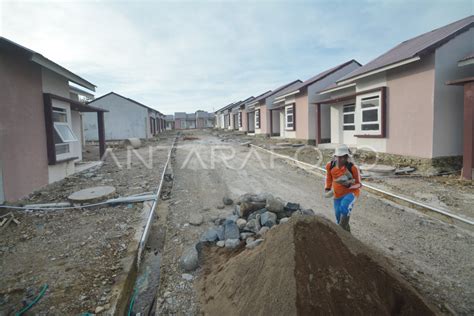 Realisasi Program Sejuta Rumah Antara Foto