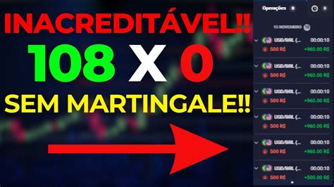 X Sem Martingale Ao Vivo Na Quotex Nova Estrat Gia De Corre O