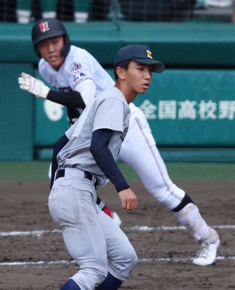 慶応ー広陵（3回戦）全国高校野球2023 夏の甲子園 [写真特集21 23] 毎日新聞