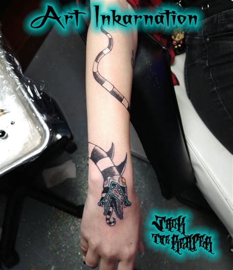 Beetlejuice Sandworm Tattoo By Jackthereaper On Deviantart