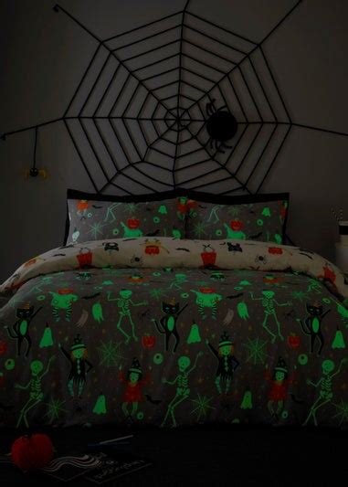 Bedlam Halloween Party Duvet Cover Set Matalan