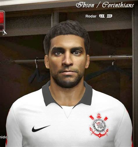 Face De Ibson Corinthians PES 2014 Brazilians W Patchs