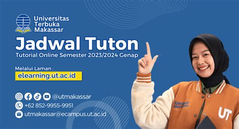 Informasi Jadwal Pelaksanaan Tutorial Online TUTON Universitas