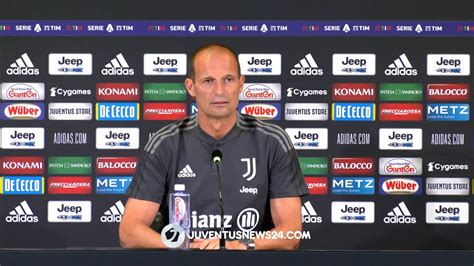 Conferenza Stampa Allegri Pre Udinese Juve Ronaldo Mi Ha Detto Che