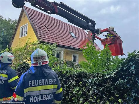 Stmk Heftige Unwetter Ber Dem Bezirk Deutschlandsberg Sorgen Am