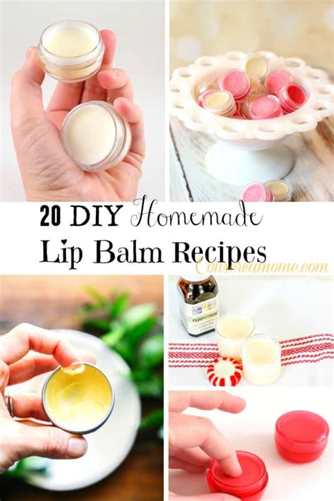 20 DIY Homemade Lip Balm Recipes - ConservaMom