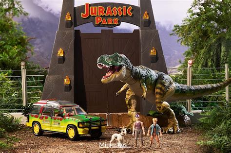 Un set Jurassic Park à chez Hot Wheels Mininches