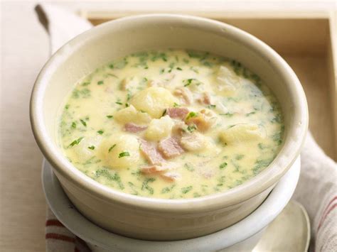 Leek And Potato Soup With Bacon