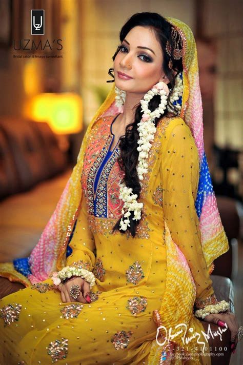 Pin By Raheela Shah On Hina Mayon Dresses Mehndi Dress Pakistani