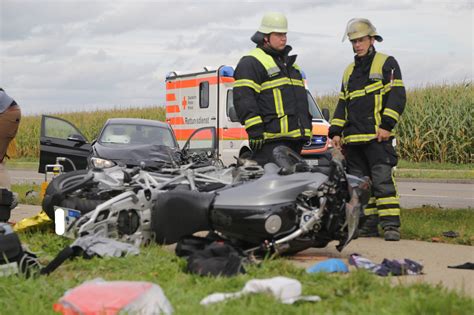 Memmingen Schwerer Verkehrsunfall auf Europastraße mehrere