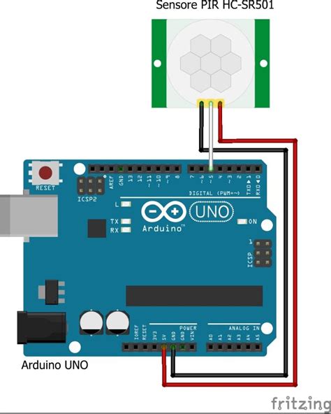 How To Interface Hc Sr501 Pir Motion Sensor With An Arduino