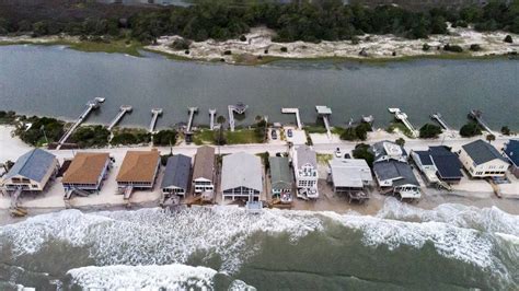 Pawleys Island Blamed For Eroding Sc Beach Downstream The State