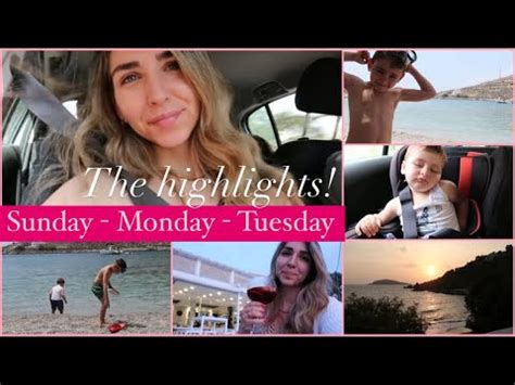 Τα highlights του τριημέρου VLOG Violetta Louloudia YouTube