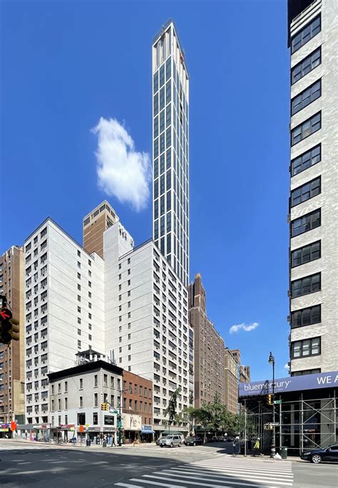 Sutton Towers Exterior Nears Completion At 430 East 58th Street In