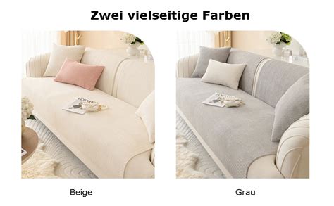 Amazon de WULTNICEW Sofa Überzug l Form ecksofa Sofabezug 2 3 4 Sitzer