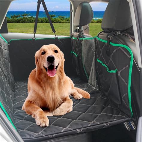 Pushhi Back Seat Extender For Dogs Dog Car Seat Cover For