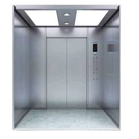 1 Ton Stainless Steel Commercial Passenger Elevator With Machine Room