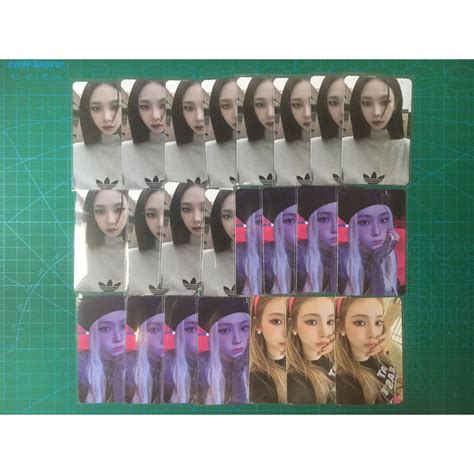 Jual READY STOCK OFFICIAL Photocard PC Aespa MY WORLD Karina Giselle