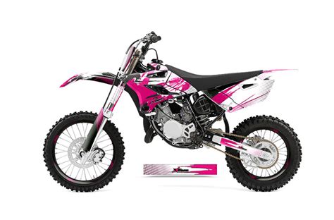 Yamaha Yz85 Dirt Bike Graphics Carbon X Pink Mx Graphic Decal Wrap