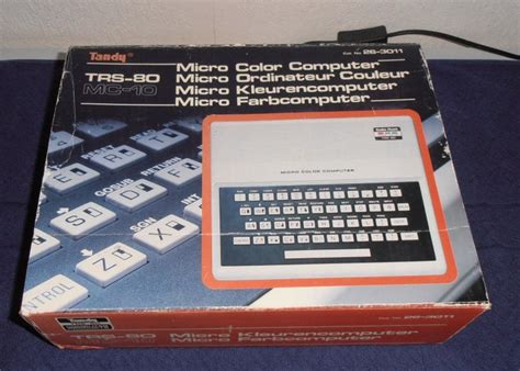 Tandy Radio Shack Micro Color Computer TRS 80 MC 10 1983 Boxed Catawiki