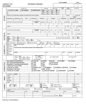 Fillable Online Edgefieldcountysheriff Alarm Report Pdf Edgefield