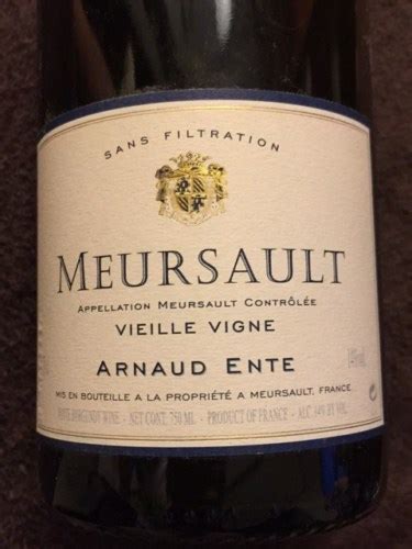 Arnaud Ente Vieilles Vigne Meursault Vivino Canada