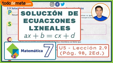 Resolver De La Forma Ax B Cx D Esmate