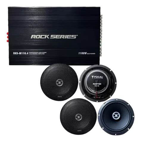 Amplificador Para Auto Camioneta Rock Series MAGIC CARSYSTEM RKS M110 4