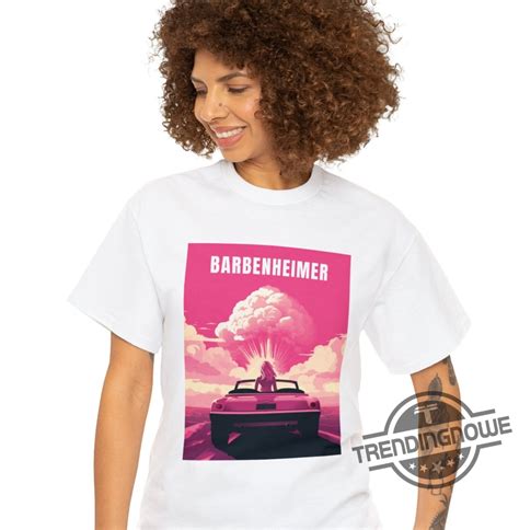 Barbenheimer Shirt Barbie Oppenheimer T Shirt Trendingnowe