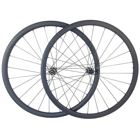 1300g 700c 30mm Asymmetric TUBELESS TAPELESS Carbon Wheels 25mm U Shape