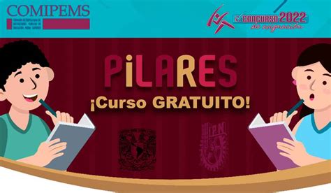 Pilares 2022 Inscríbete Al Curso Gratuito Para Realizar Tu Examen Comipems