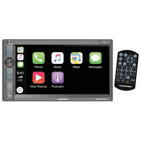 Blaupunkt 6 95 Double DIN Mechless Receiver With Wireless Apple