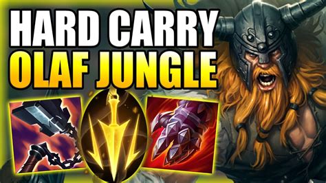 How To Play Olaf Jungle And 1v9 Hard Carry In Season 12 Best Build