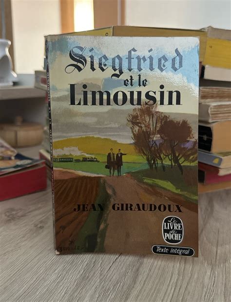 Siegfried Et Le Limousin By Jean Giraudoux Bernard Grasset Etsy