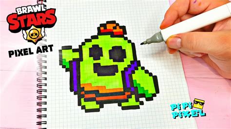 53 Best Pictures Brawl Stars Pixel Art Spike ВОРОН ФЕНИКС из ИГРЫ