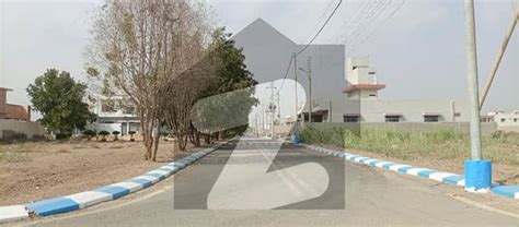 240 Sq Yd West Open Corner Plot Meerut Society Scheme 33 Karachi