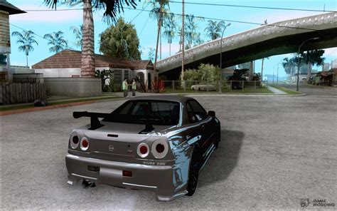 Nissan Skyline Gt R R De Fnf Para Gta San Andreas