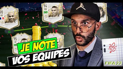 Fut Je Note Vos Equipes Er Episode Youtube