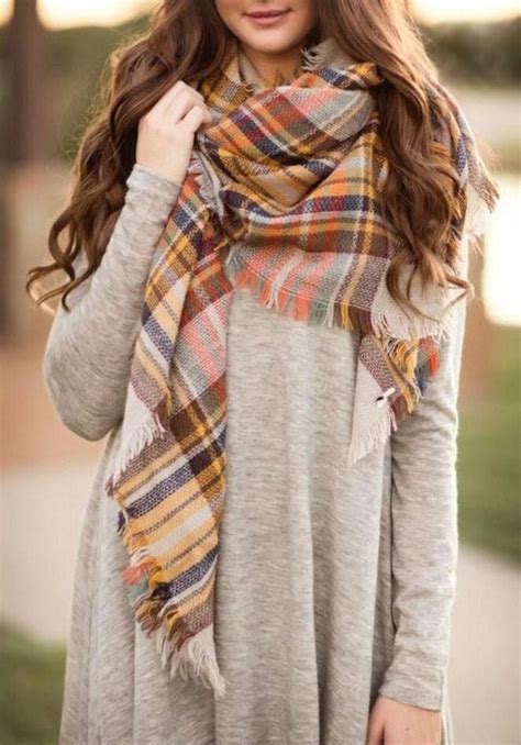 50 Beautiful Fall Outfit Ideas With Scarf To Copy This Moment Autumn