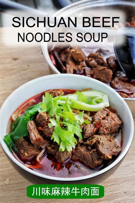 Sichuan Beef Noodles Soup Recipe S Taste Of Asian Food