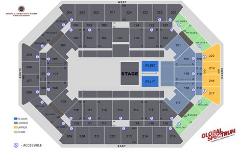 Donald L Tucker Civic Center :: Seating Charts