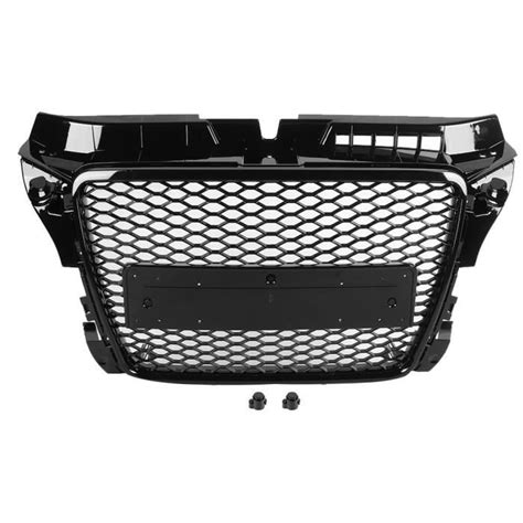 Ashata Grille De Capot Kimiss Front Bumper Front Bumper Grille Black