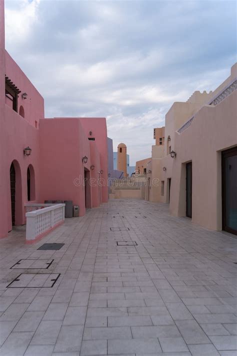 Old Doha Port in Mina District. Tourist Attractions in Qatar Editorial ...