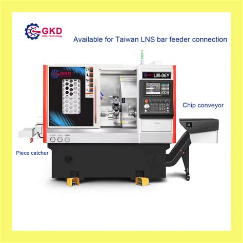 Y Axis CNC Turning Lathe With Fanuc Controller And High Precision