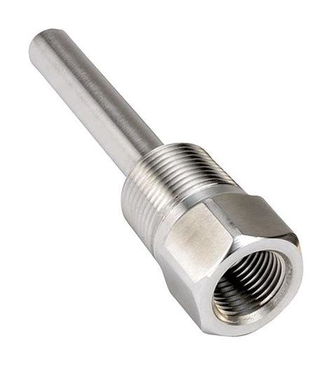 Ss Noshok Thermowell Straight Shank Bore