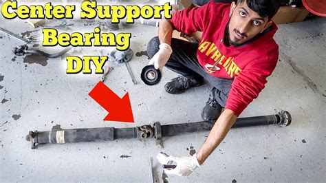 How To Replace Center Support Bearing On Driveshaft CSB YouTube